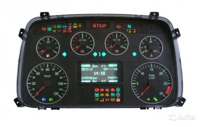 Комбинации и щитки приборов для отечественных автомобилей