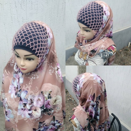 платок Паутинка из шелка