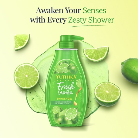 Yuthika Body Wash Shower Gel 750 ml | Gentle Cleanser for Women & Men | All Skin Types Daily Care