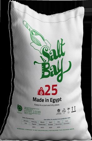 Salt Bay 25 кг мелкой соли - популярный египетский продукт (доступна частная торговая марка)