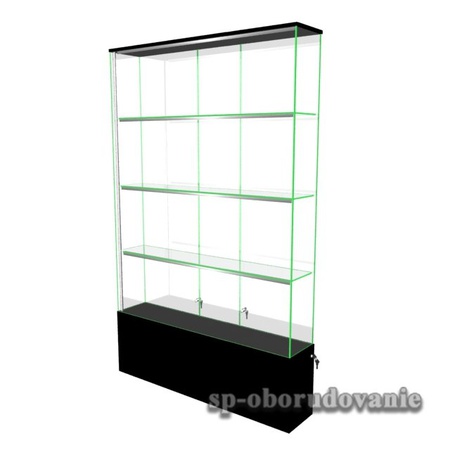 Витрина из стекла и ЛДСП