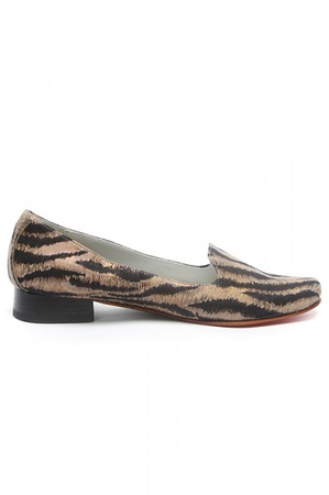 Тигровые туфли без каблука pf040