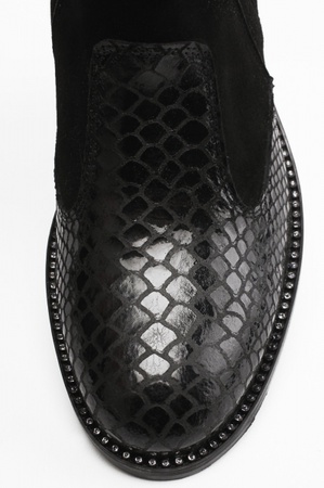 Siyah düşük ayakkabı N153