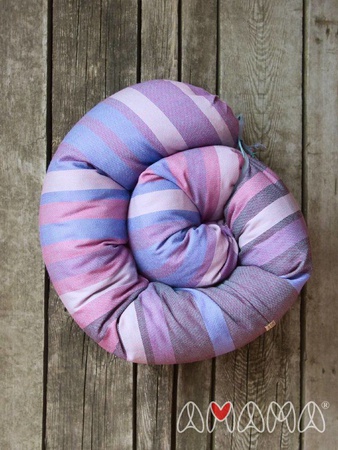 Подушка Путешественница, сиреневая гамма