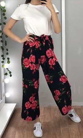 Женские брюки кюлоты