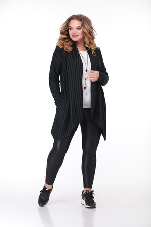 ЖАКЕТ ЖЕНСКИЙ МОДЕЛЬ  776 ЗЕЛЕНЫЙ,Anastasia Mak