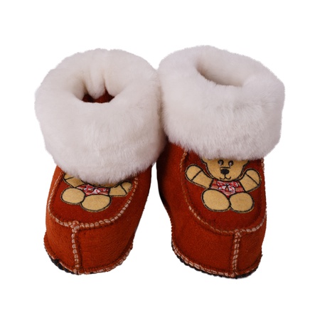 Пинетки из овчины