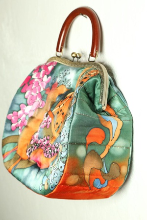 Гранатовая сумка ручной работы