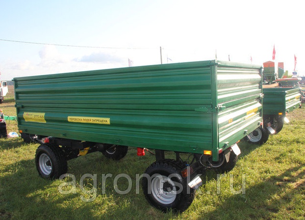 Tractor dump trailer 2 PTS-6,5 (Russia)