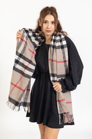 Buklet Omuz Şal Dayanıklı Akrilik 70x200 CM