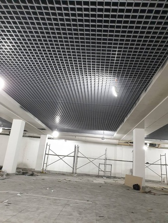 Grilyato | Грильято | Профиль: 40х10 Ячейки:75х75