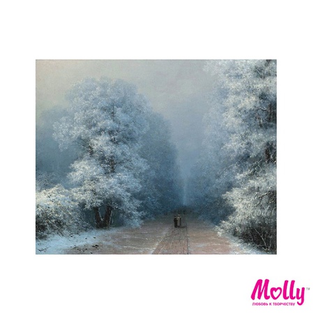 Paint by number Aivazovsky. Winter landscape