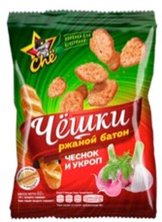 Dereotu CZESHKI, 60 g ile kraker çavdar genç sarımsak