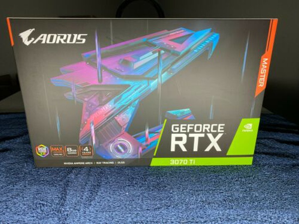 NVIDIA GeForce RTX 3070 Ti Founders Edition 8GB Grafik Kartı - Yeni Kapalı Kutu