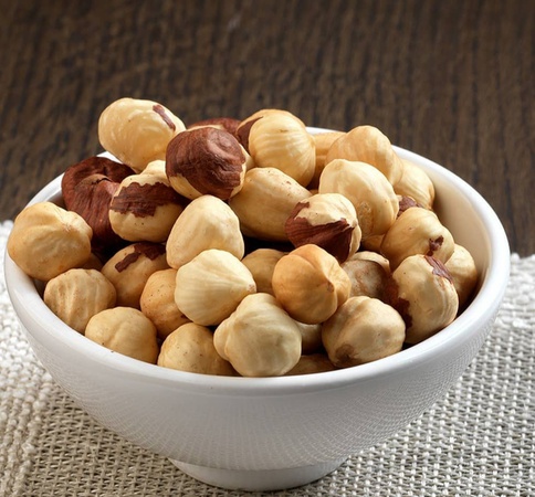 ДВОЙНОЙ ОБЖАРЕННОЙ СОЛИ, ТУРЕЦКИЙ ЛЕСНОЙ ОРЕХ (800) ГРАММ, БЕЗ ОБОЛОЧКИ