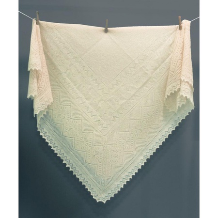 Оренбургский пуховый платок П1-130