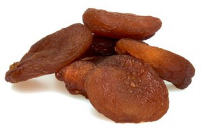 Organic dried apricots