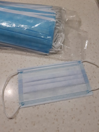 Трехслойные медицинские маски