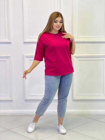 Футболка 013 новая малина