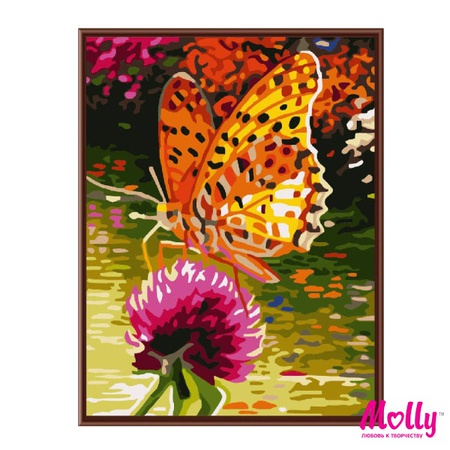 Bir çiçeğin üzerindeki kelebek sayısına göre boyama