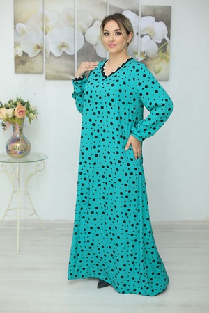 Платье трапеция  "зигзаг"