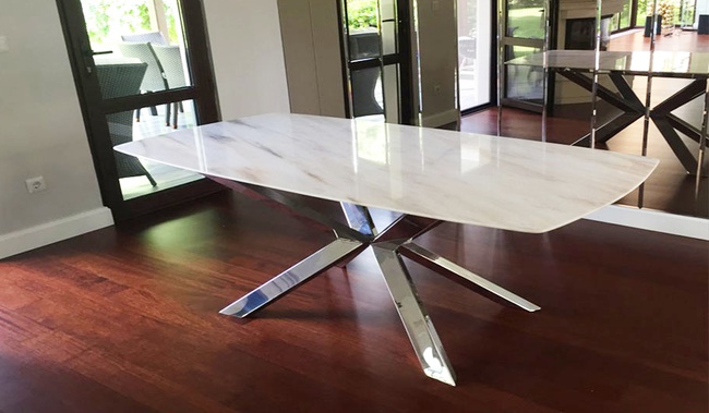 Marble Table 80cm X 160cm