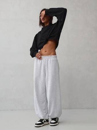 Спортивные штаны багги оверсайз y2k