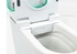 One-piece powerful flushing tankless intelligent toilet upgrade version 2.0.