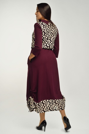 1564 Мод. Платье женское, размерный ряд: 48-54