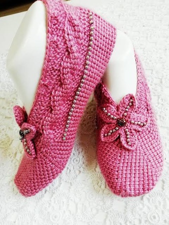 Женские пинетки-носки