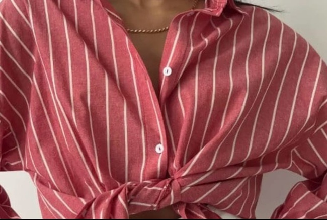 Рубашка  хлопковая женская