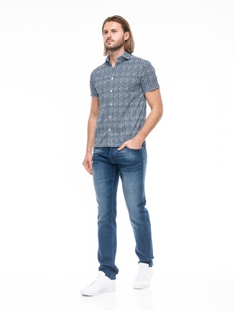 Digital Print Polo Shirt