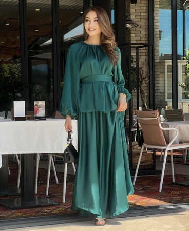 Двойка из плотного японского шелка