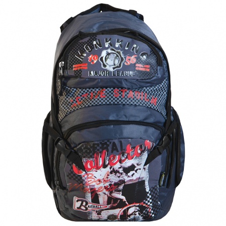 Рюкзак HSB-A1091S Цвет: серый