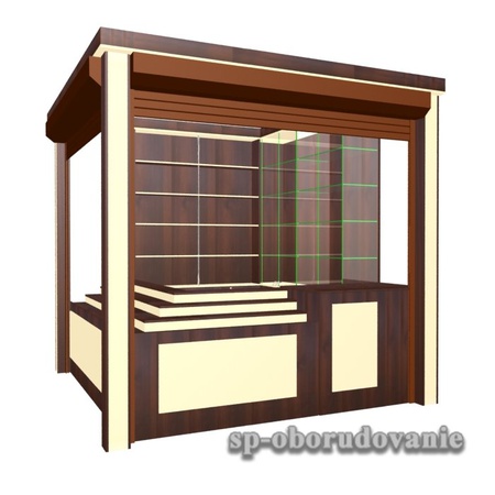 刨花板和玻璃凉亭