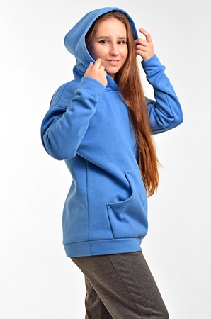 Худи с капюшоном тёплое