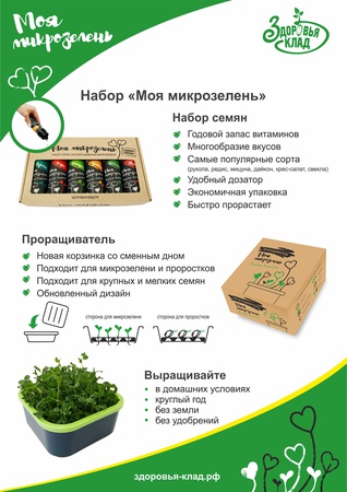 Набор "Моя микрозелень"