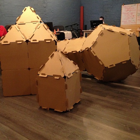 Картонный конструктор «КРФТ Многогранник»