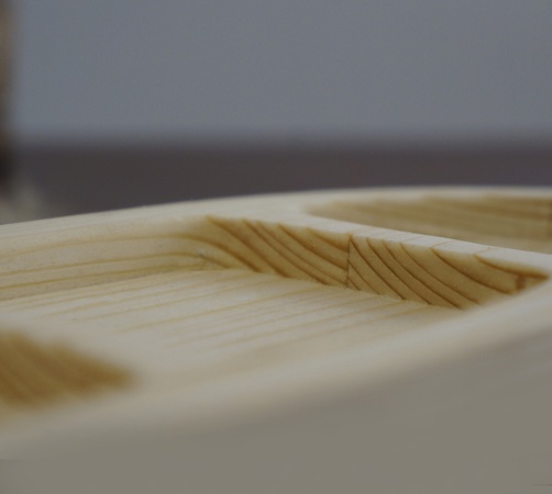 Менажница Лодка, 3 секции, ширина 100мм, высота 250мм