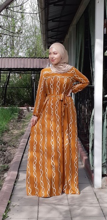 Платья- трапеция  на кокетке с кантиком