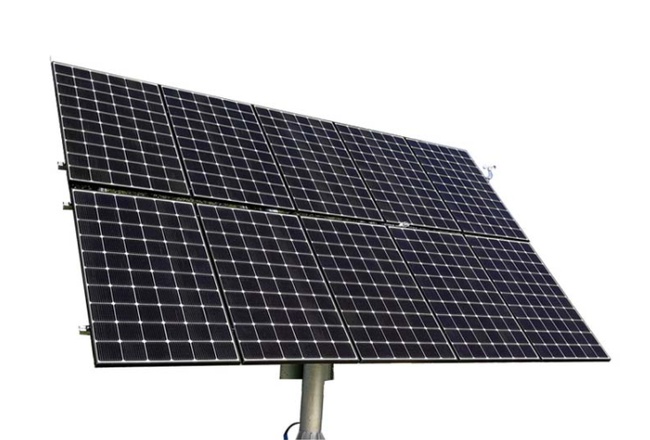 3kw PV izleme braketi, güneş çift eksenli izleme güneş izci