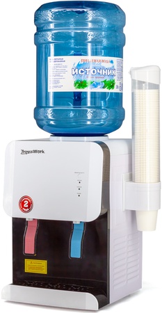 Настольный диспенсер для воды с компрессорным охлаждением Aqua Work 105 TR