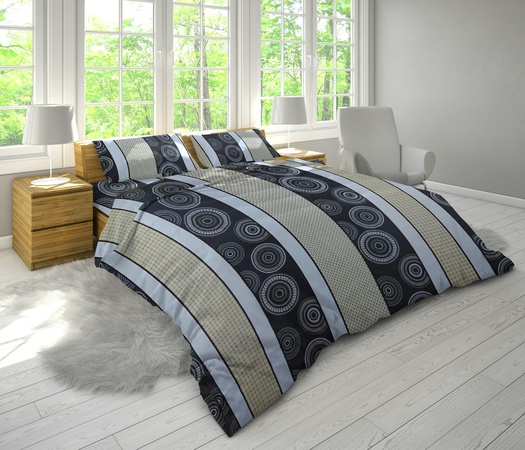 Double bed linen (with seam)