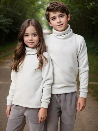 Детские утеплённые штаны из флиса( унисекс)