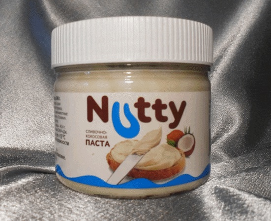 Creamy coconut paste Nutty, 340g.