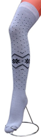 Çift kişilik kadınlar için çorap (art. C807) &quot;Desen&quot;