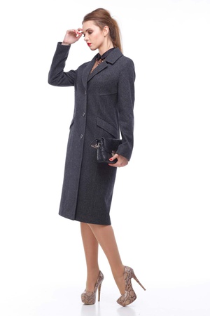 Пальто Виолетта, шерсть Италия