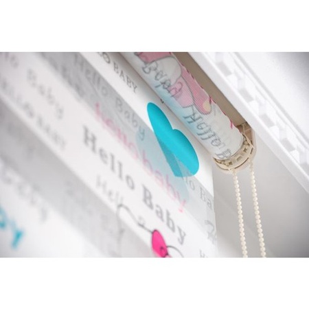 Hello Kitty Печатная юбка с нарезкой "Зебра" Занавес 150X200