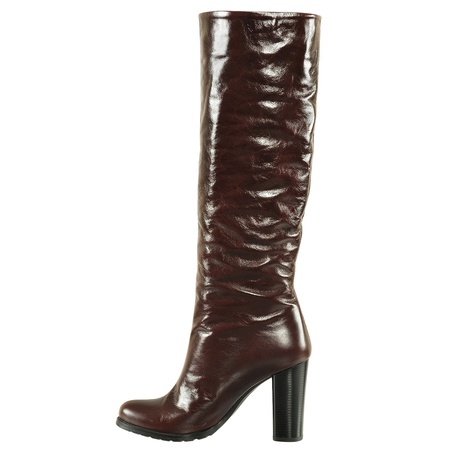 Сапоги женские, натуральная кожа <G815>