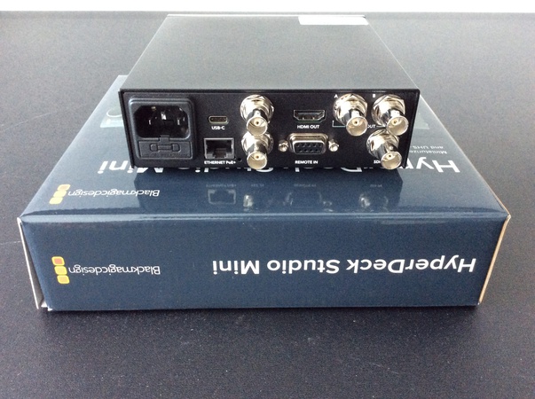 HyperDeck Studio HD Mini, HD Pro и 4K Pro